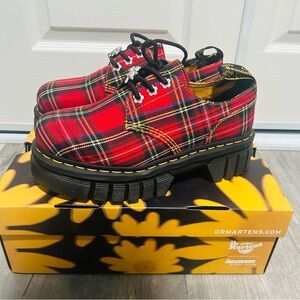 Dr. Martens Marc Jacobs Heaven Tartan Platform Audrick Shoes &